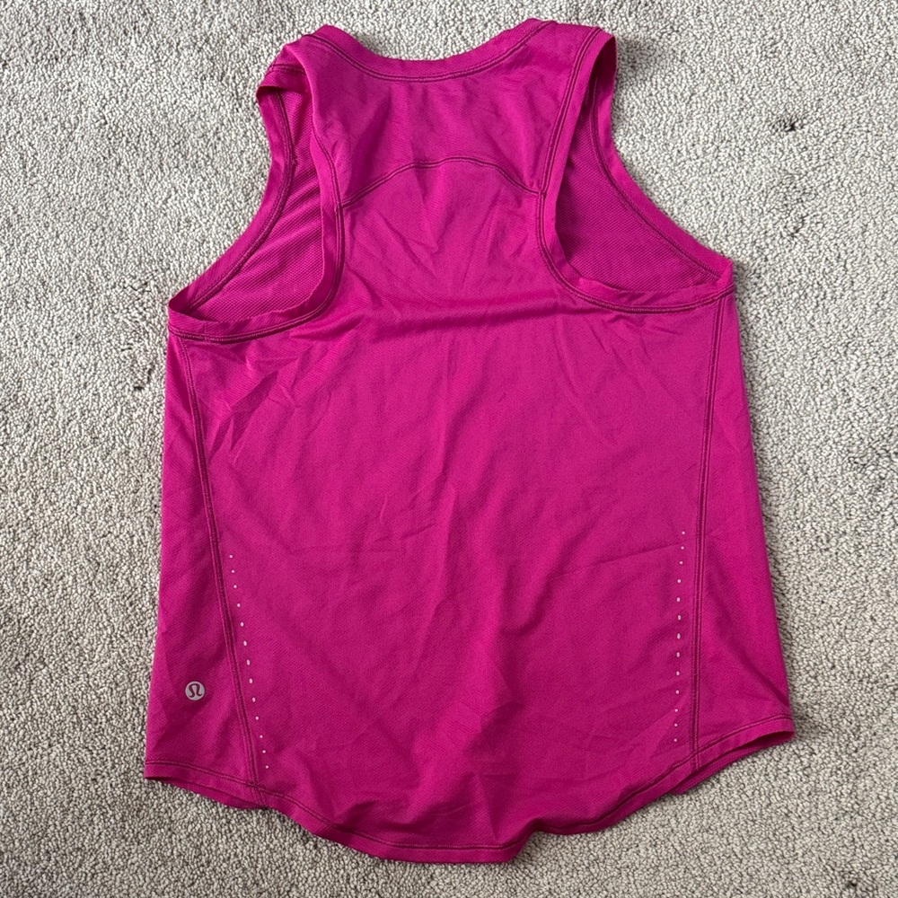 lululemon athletica Fuchsia Tank Top
